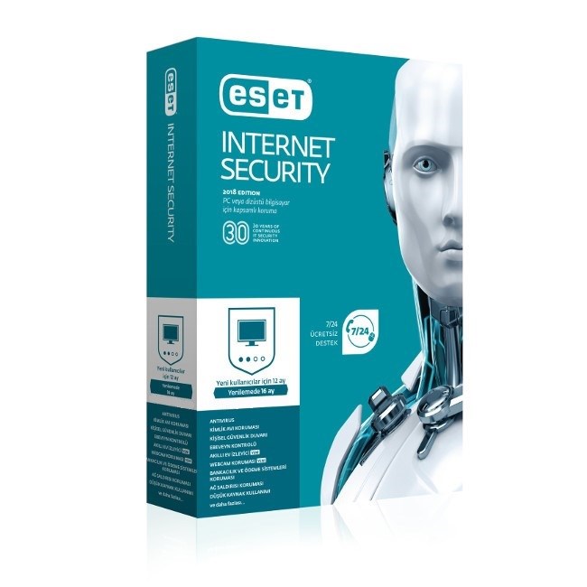  ESET Internet Security (5 Kullanıcı Kutu)