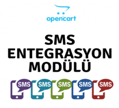 Ücretsiz Opencart SMS Modülü